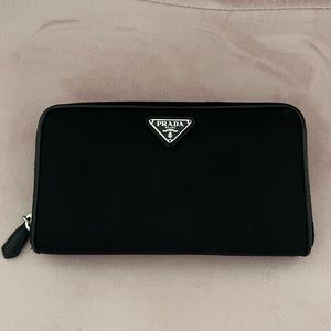 Authentic Prada Nylon Wallet with Entrupy
